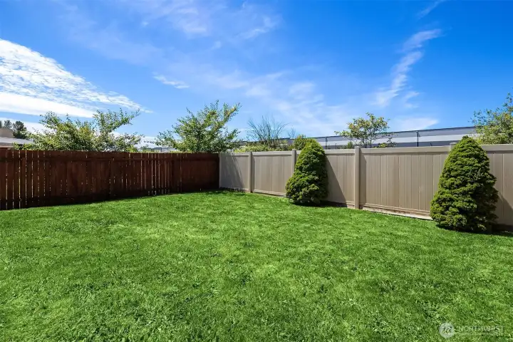 On the perimeter of the community this property is well positioned for more privacy in the yard
