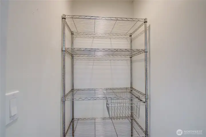 Pantry shelving