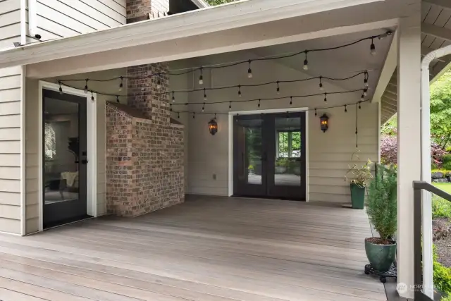 Covered deck