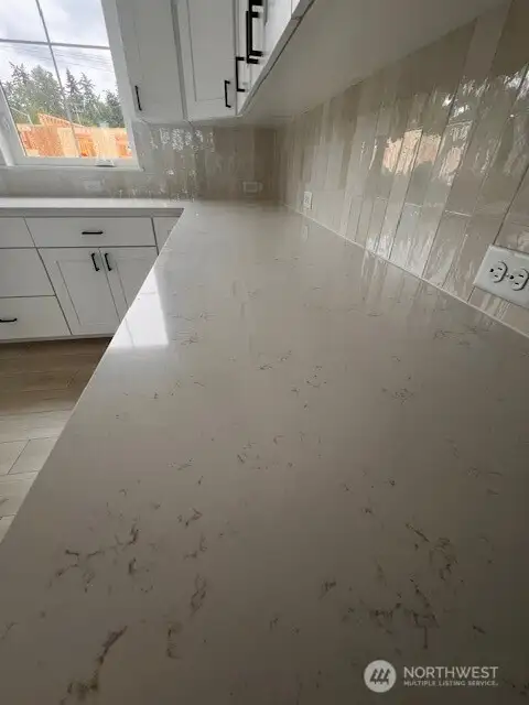 Close up of kitchen counter