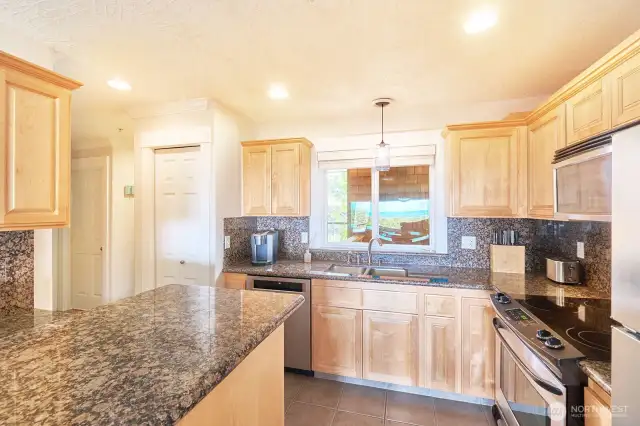 East facing kitchen