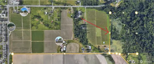 29 acre corner lot with home and build 6 more