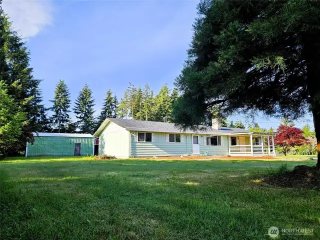Classic Single-Story Home with shop & Large storage shed