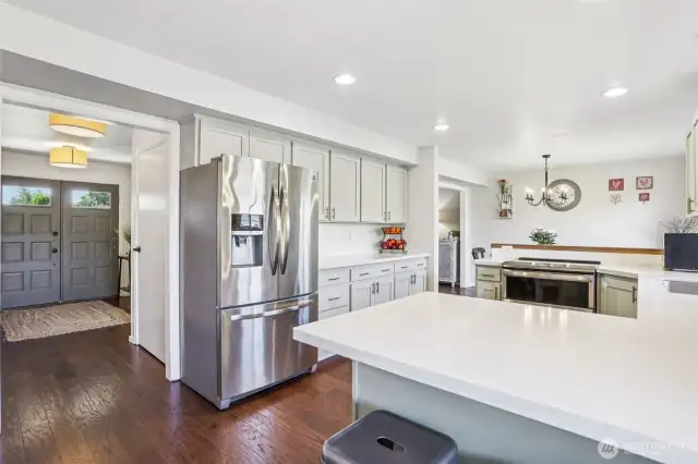 Stainless appliances