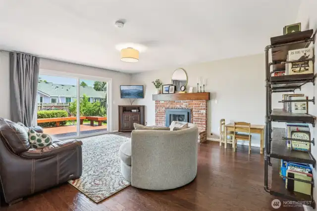 Family room with Fireplace