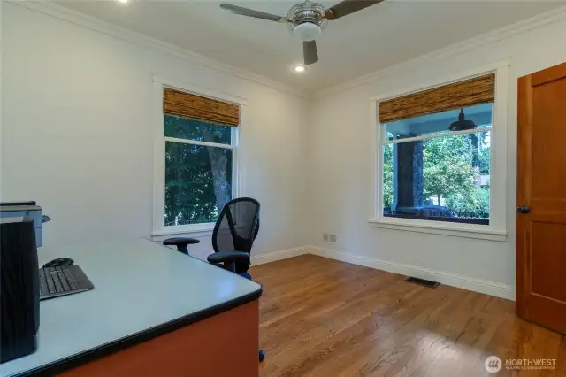 Office or First Bedroom on the Main Floor