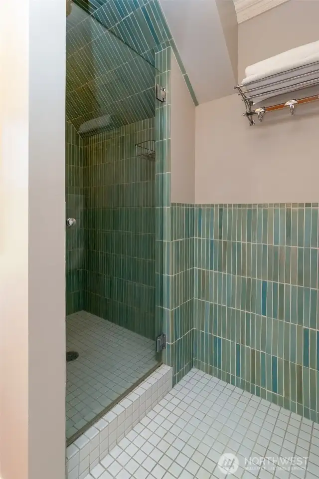 Custom Tiled shower in the Upstairs ensuite #1
