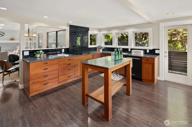 Open floor plan allows for easy entertaining