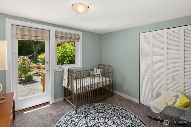 Main floor bedroom
