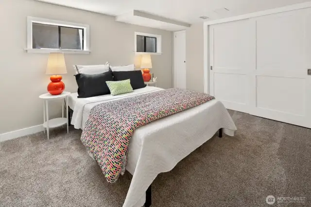 Lower floor bedroom
