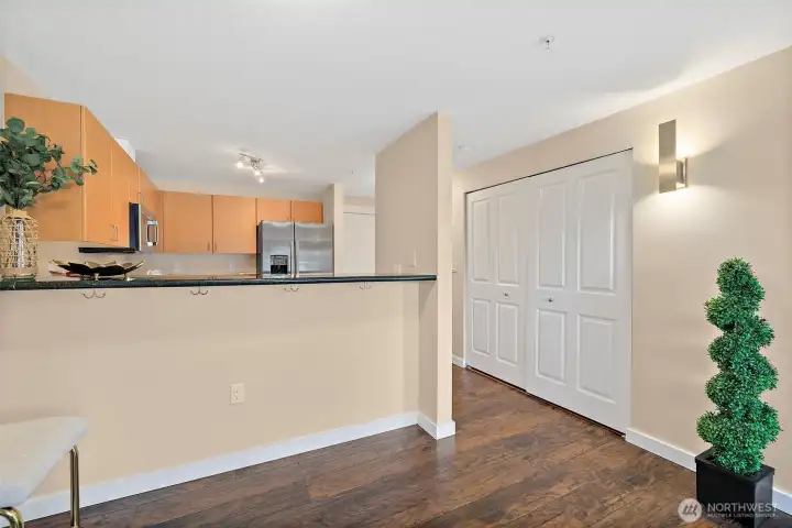 Enjoy a touch of luxury in the city with updated lighting fixtures!