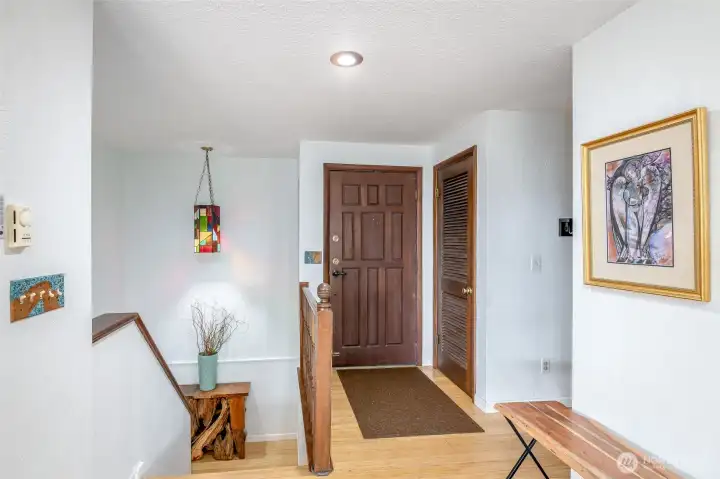 Enjoy the convenience of the front hall closet - plus lots of storage all throughout the home!
