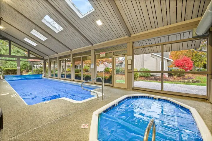 Community Indoor Pool+Hot Tub