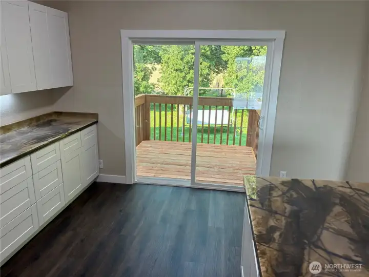 Deck from Kitchen