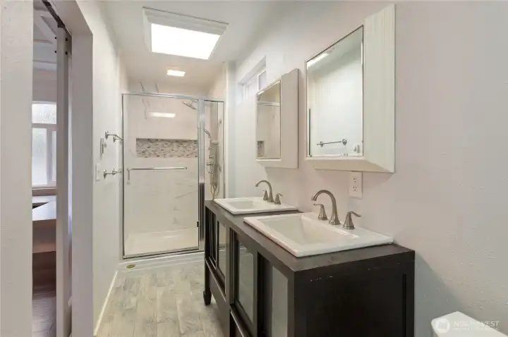 Bathroom off of office