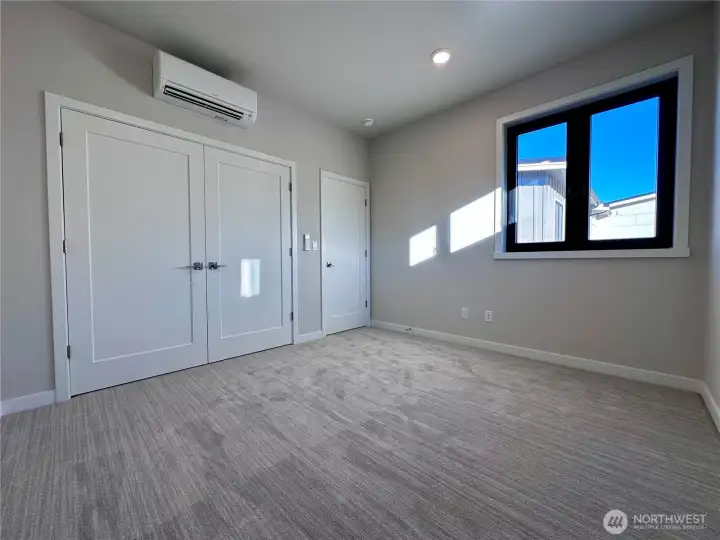 Bedroom 3 with large closet