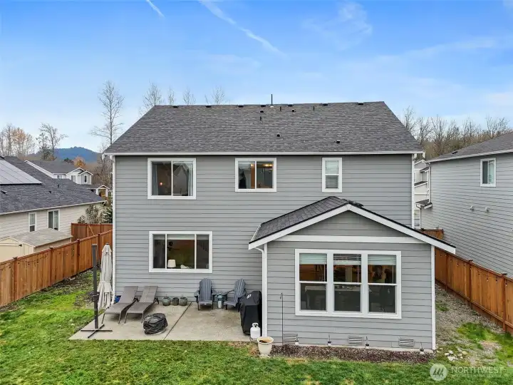 Home stays cool with A/C.