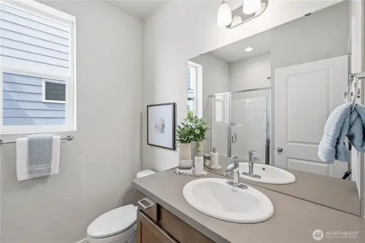 Main floor shower
