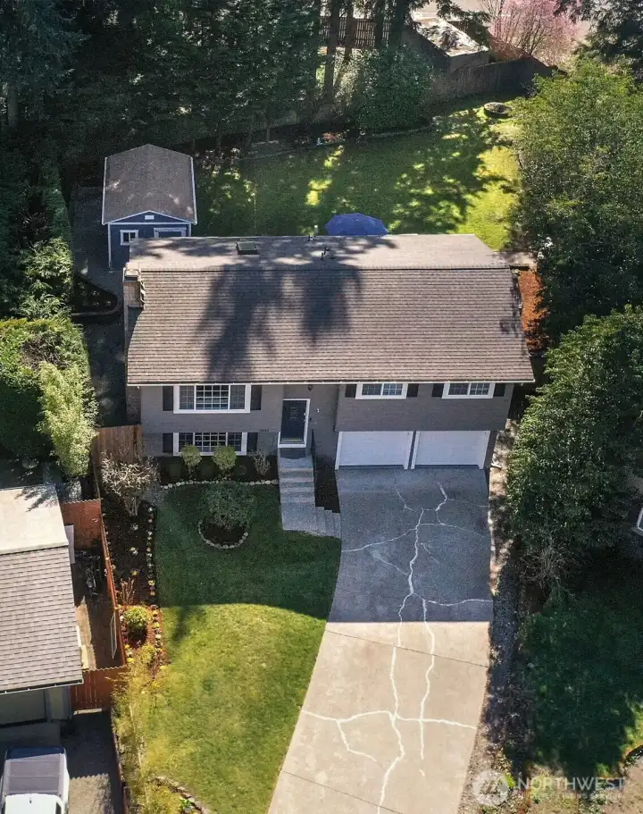 Beautifully maintained and updated home with a large piece of property.