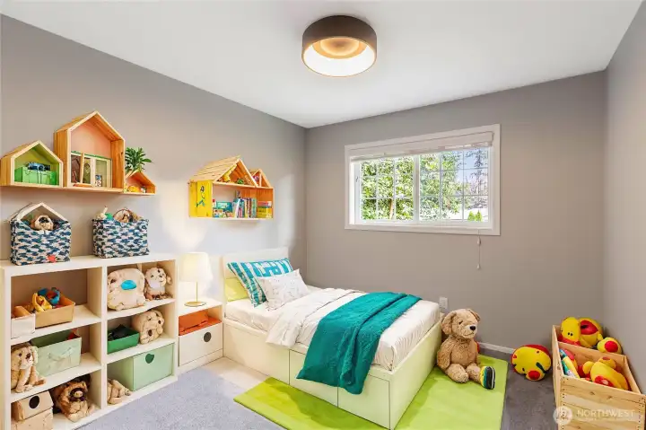 3 of 3 Bedrooms on Main Floor