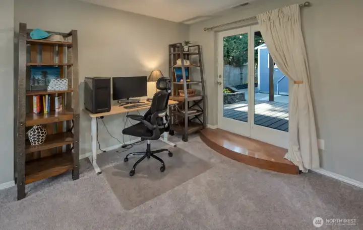 Lower Level Office area