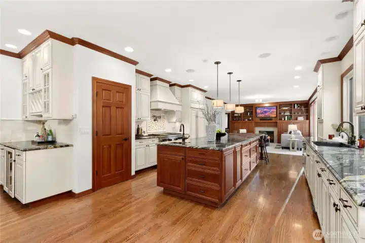 Part of the addition also included a walk-in pantry