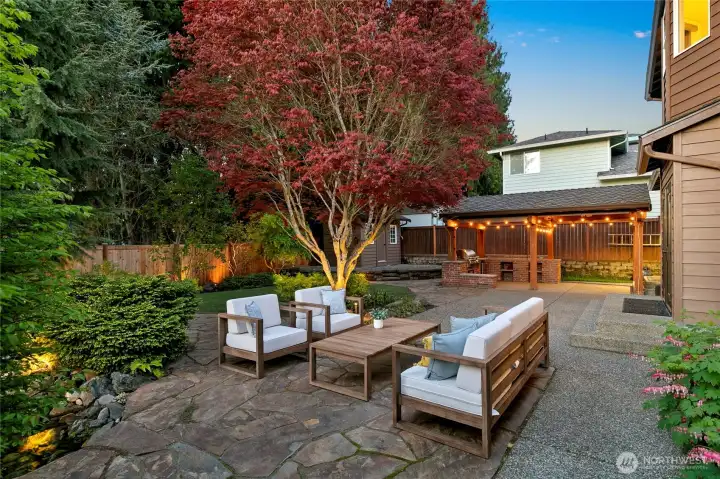 Enjoy nights by the fire pit!