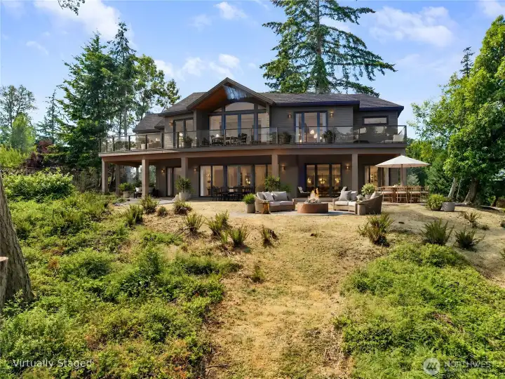 *AI-generated home constructed on the west side of this property.