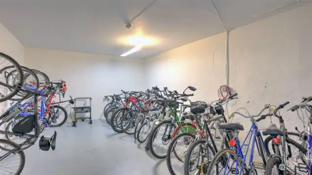 bike room storage