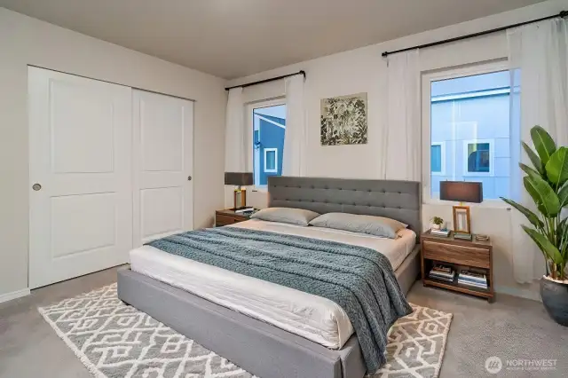 primary bedroom at 3rd floor