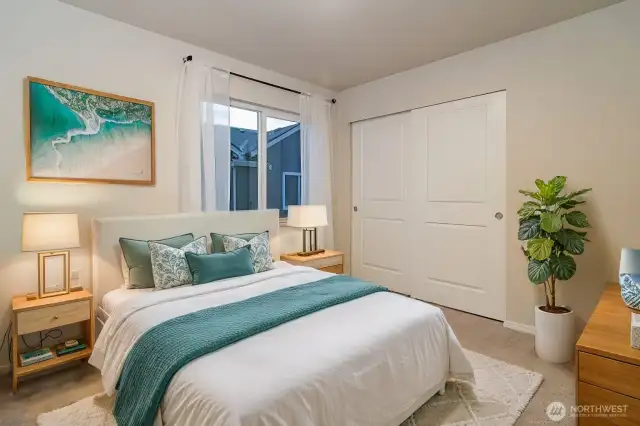 second bedroom at 3rd floor