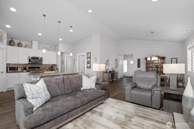 Vaulted ceilings