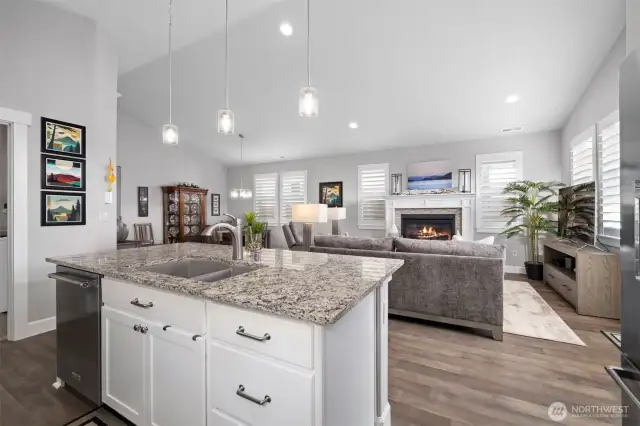 Open concept living