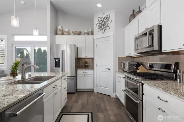 kitchen with pantry
