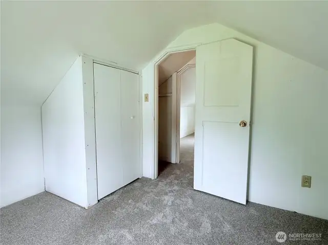 Tiny upstairs bedroom