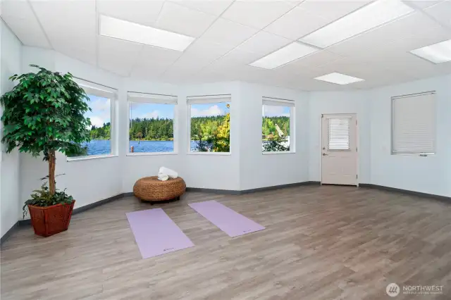 The bonus room off the garage of the ADU would be great for your exercise room!