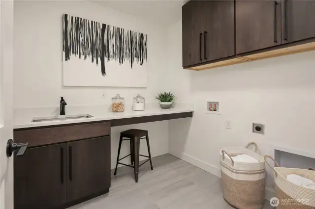 Upstairs Laundry Room