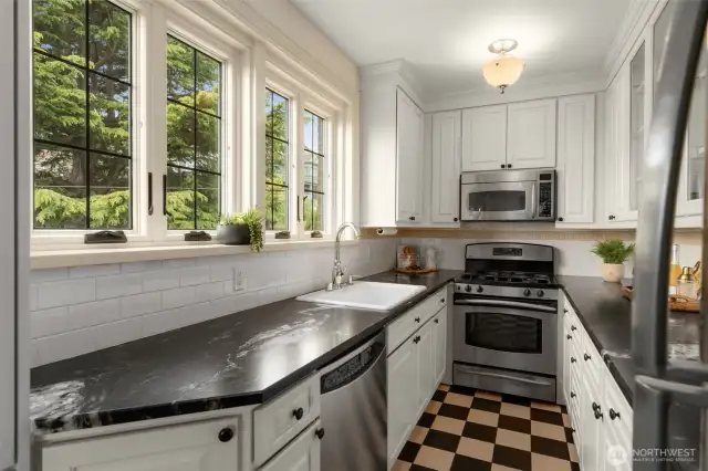 Remodeled Kitchen.  Timeless but Modern.