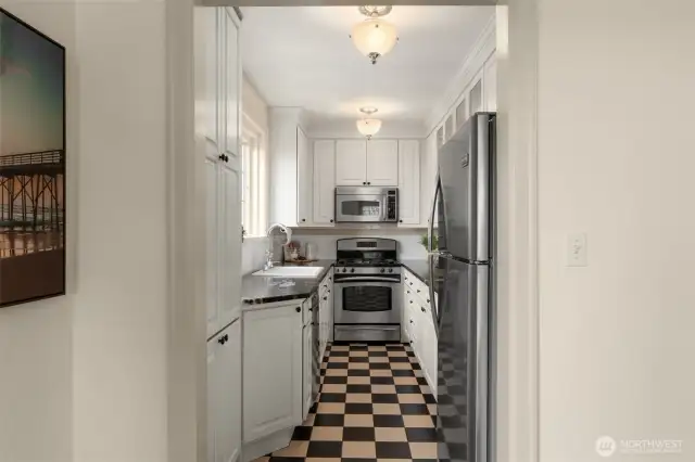 Small, but Mighty!  This Kitchen lives Larger than it Looks.