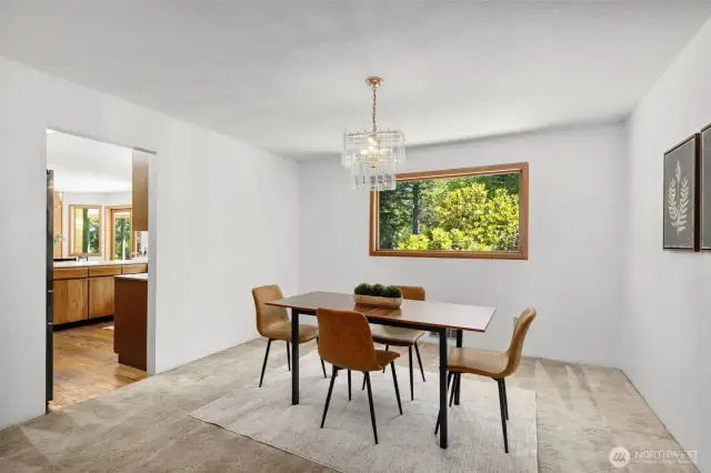 Dining area.