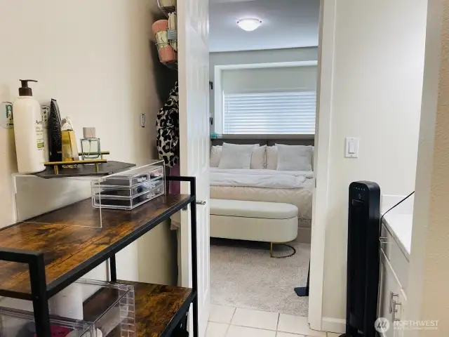 View from On-Suite bath into bedroom