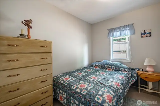 One guest room.