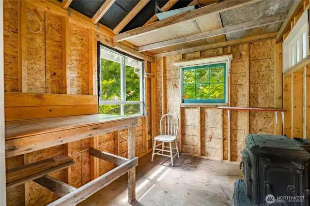 Generous outbuilding