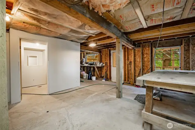 Workshop area
