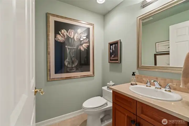 Powder room.