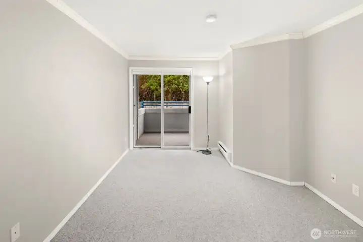 Bedroom Looking Toward Balcony