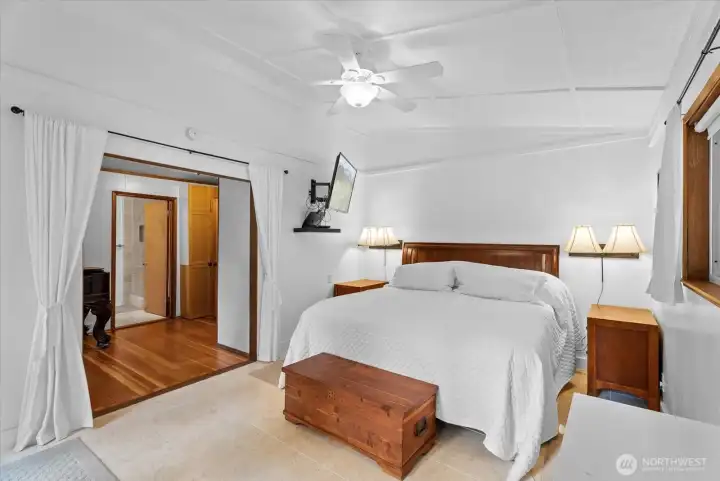 Primary bedroom on main floor