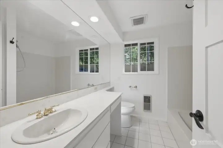 Bathroom off of main hallway