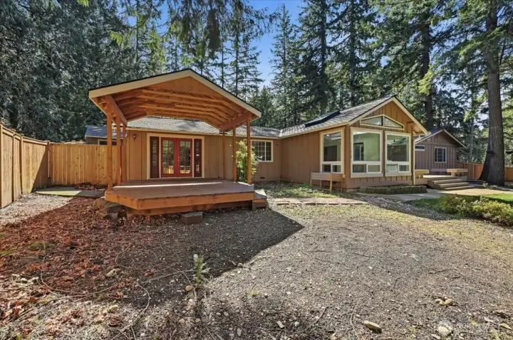 Back Exterior of house