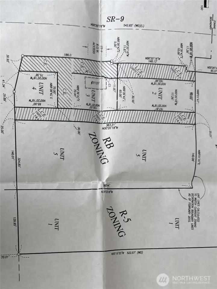 Zoomed in map of lot 2